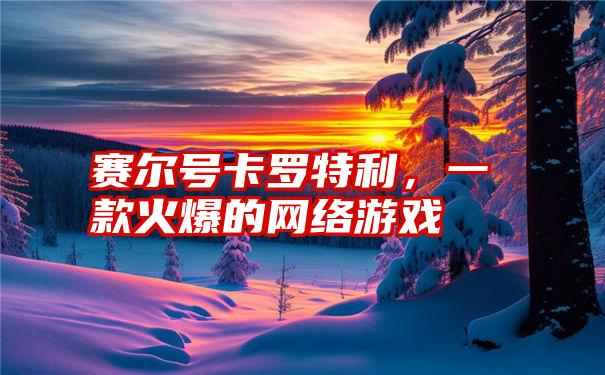 赛尔号卡罗特利,一款火爆的网络游戏