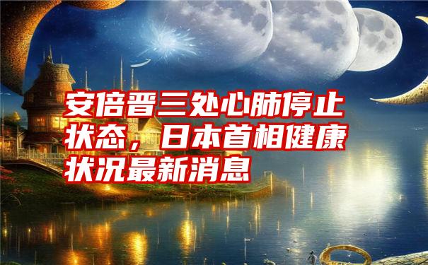 安倍晋三处心肺停止状态，日本首相健康状况最新消息