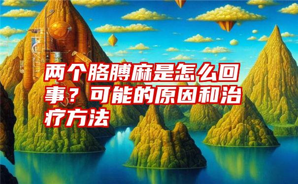 两个胳膊麻是怎么回事？可能的原因和治疗方法