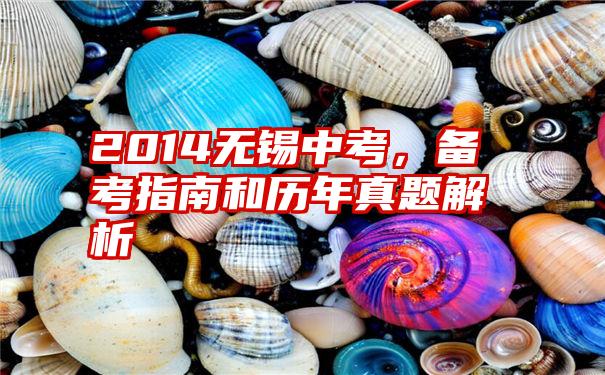 2014无锡中考，备考指南和历年真题解析