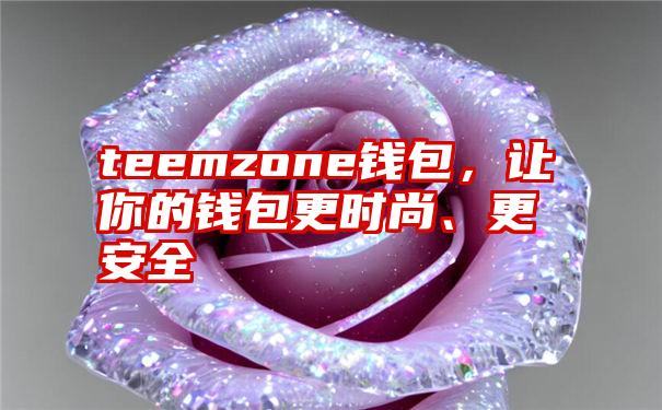 teemzone钱包，让你的钱包更时尚、更安全