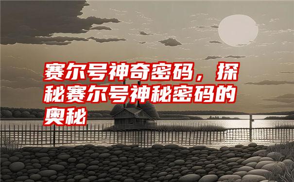 赛尔号神奇密码，探秘赛尔号神秘密码的奥秘