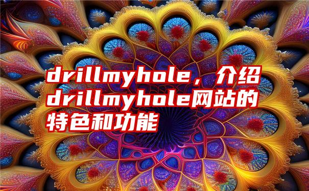 drillmyhole，介绍drillmyhole网站的特色和功能