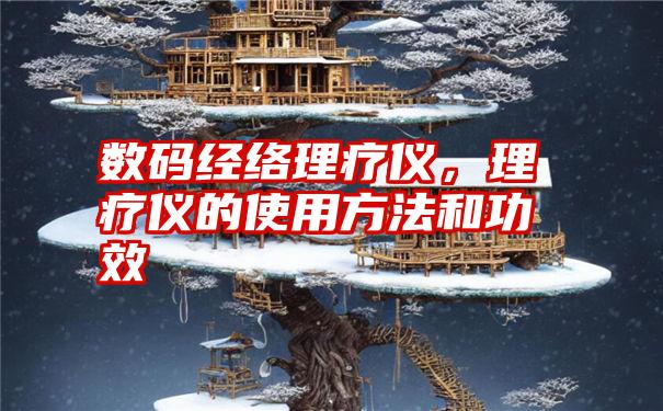 数码经络理疗仪,理疗仪的使用方法和功效