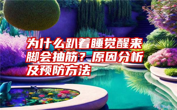 为什么趴着睡觉醒来脚会抽筋？原因分析及预防方法