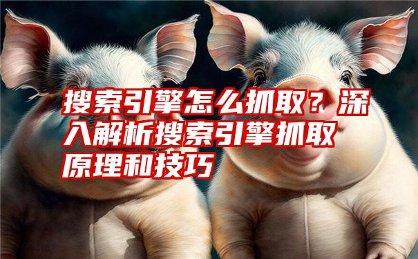 搜索引擎怎么抓取？深入解析搜索引擎抓取原理和技巧