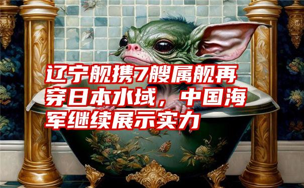 辽宁舰携7艘属舰再穿日本水域，中国海军继续展示实力