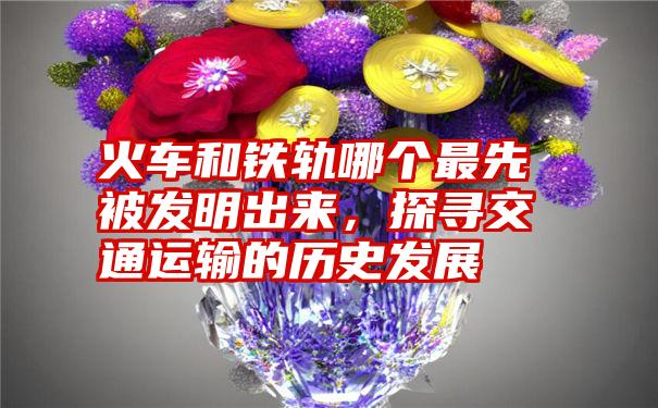 火车和铁轨哪个最先被发明出来，探寻交通运输的历史发展