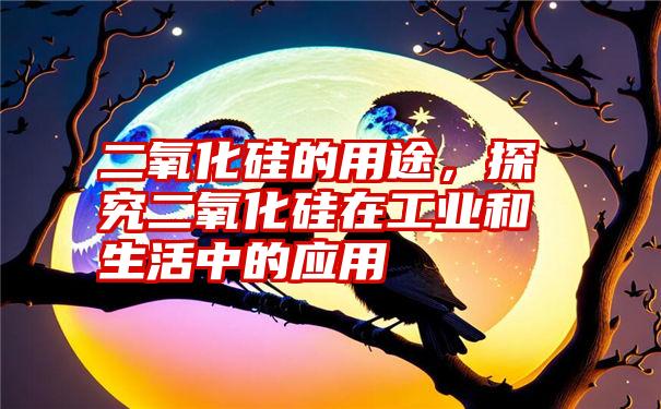 二氧化硅的用途，探究二氧化硅在工业和生活中的应用