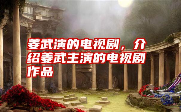 姜武演的电视剧，介绍姜武主演的电视剧作品