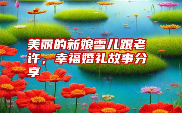 美丽的新娘雪儿跟老许,幸福婚礼故事分享