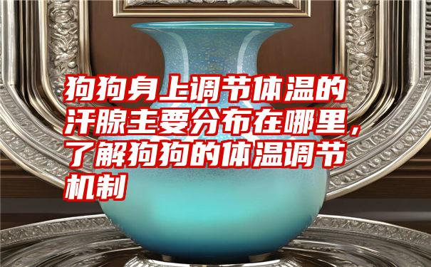 狗狗身上调节体温的汗腺主要分布在哪里，了解狗狗的体温调节机制