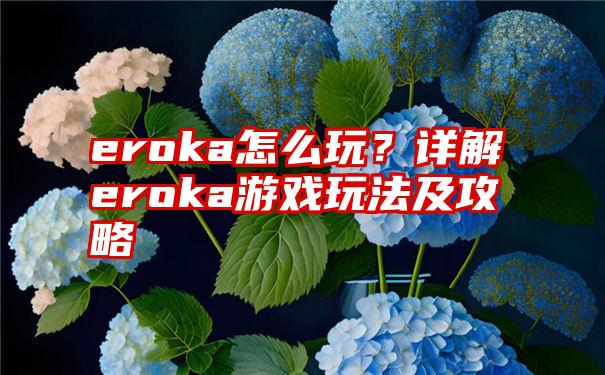 eroka怎么玩？详解eroka游戏玩法及攻略