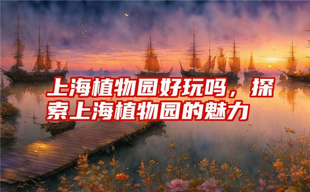 上海植物园好玩吗,探索上海植物园的魅力