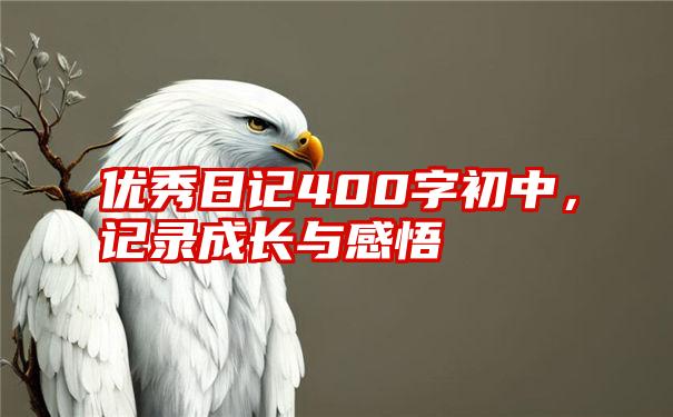 优秀日记400字初中，记录成长与感悟