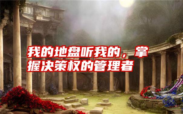 我的地盘听我的，掌握决策权的管理者