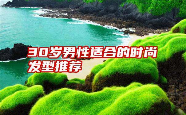 30岁男性适合的时尚发型推荐