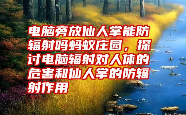 电脑旁放仙人掌能防辐射吗蚂蚁庄园，探讨电脑辐射对人体的危害和仙人掌的防辐射作用