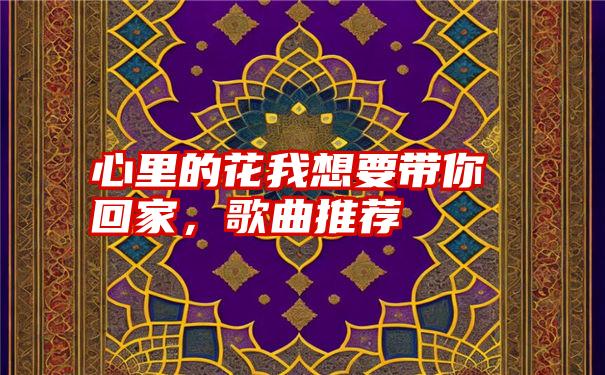 心里的花我想要带你回家，歌曲推荐