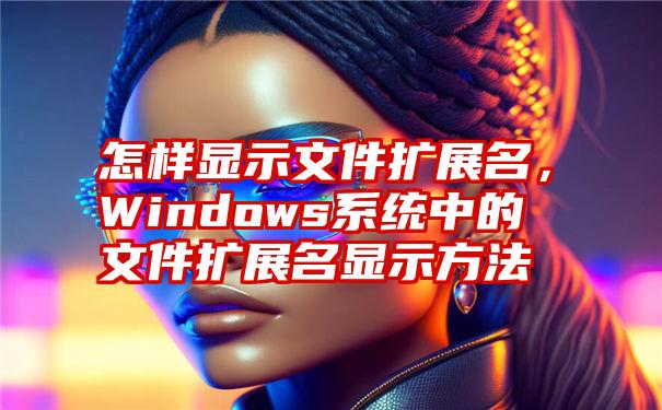 怎样显示文件扩展名，Windows系统中的文件扩展名显示方法