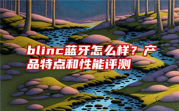 blinc蓝牙怎么样？产品特点和性能评测