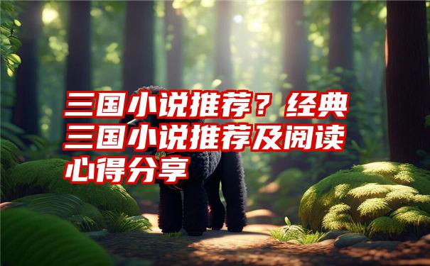 三国小说推荐？经典三国小说推荐及阅读心得分享