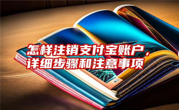 怎样注销支付宝账户，详细步骤和注意事项