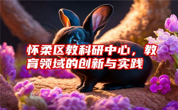 怀柔区教科研中心，教育领域的创新与实践