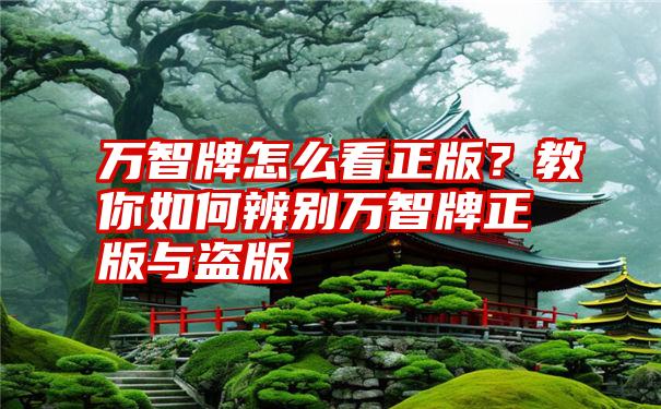 万智牌怎么看正版？教你如何辨别万智牌正版与盗版