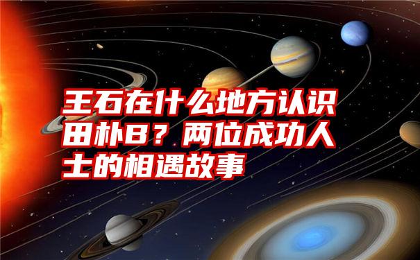 王石在什么地方认识田朴B？两位成功人士的相遇故事