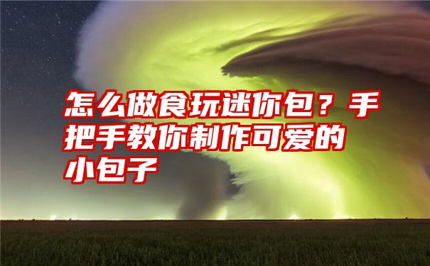 怎么做食玩迷你包？手把手教你制作可爱的小包子