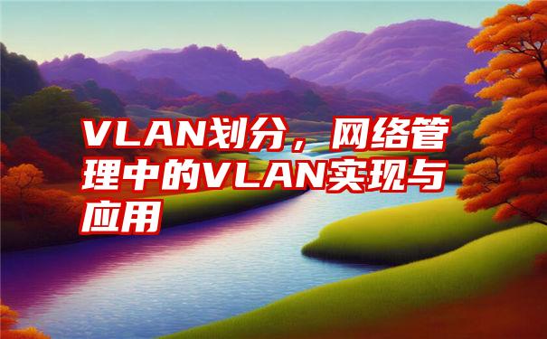 VLAN划分，网络管理中的VLAN实现与应用