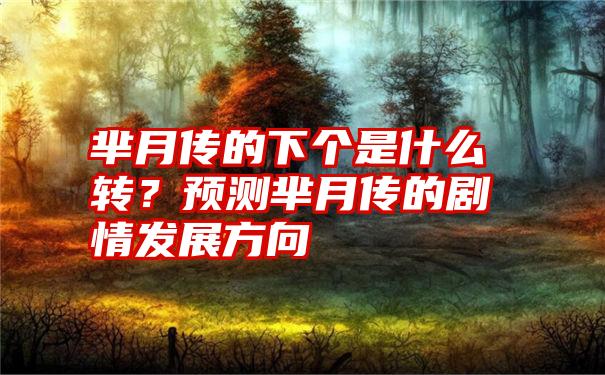 芈月传的下个是什么转？预测芈月传的剧情发展方向