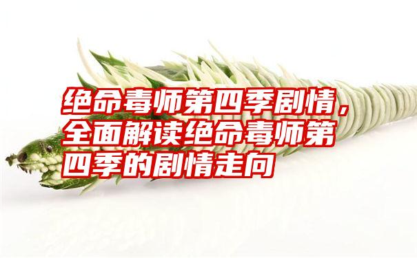 绝命毒师第四季剧情，全面解读绝命毒师第四季的剧情走向