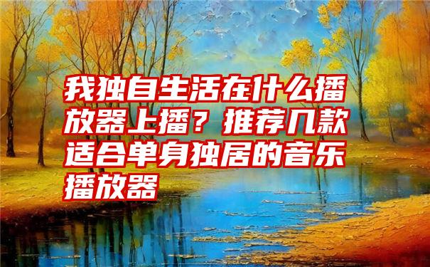 我独自生活在什么播放器上播？推荐几款适合单身独居的音乐播放器