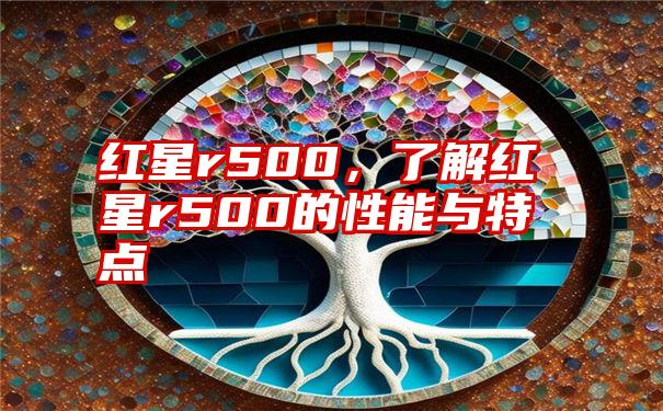 红星r500，了解红星r500的性能与特点