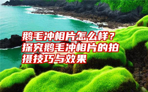 鹅毛冲相片怎么样？探究鹅毛冲相片的拍摄技巧与效果