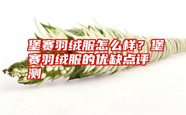 堡赛羽绒服怎么样？堡赛羽绒服的优缺点评测