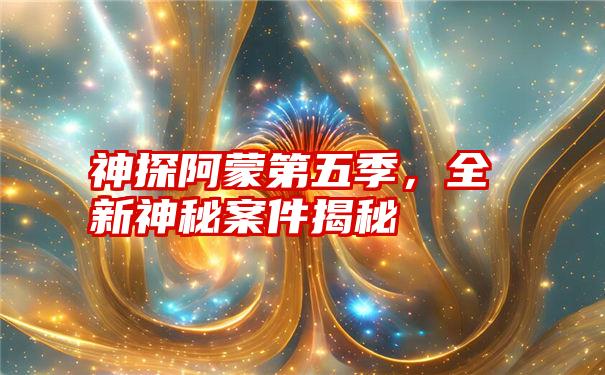 神探阿蒙第五季，全新神秘案件揭秘