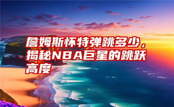 詹姆斯怀特弹跳多少，揭秘NBA巨星的跳跃高度