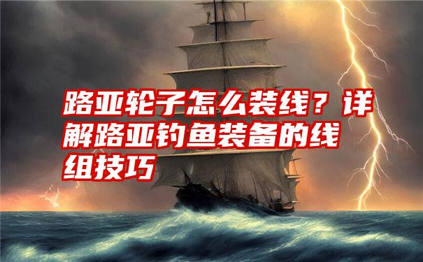 路亚轮子怎么装线？详解路亚钓鱼装备的线组技巧