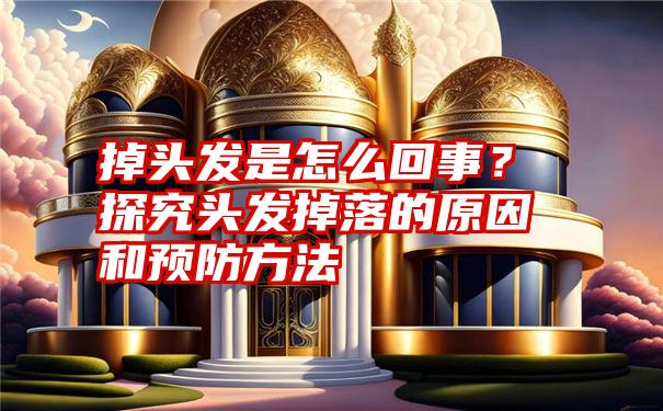 掉头发是怎么回事？探究头发掉落的原因和预防方法