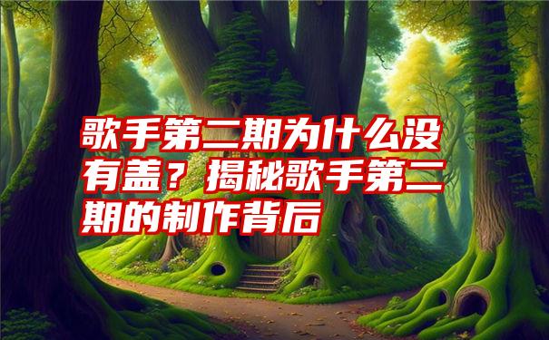 歌手第二期为什么没有盖？揭秘歌手第二期的制作背后