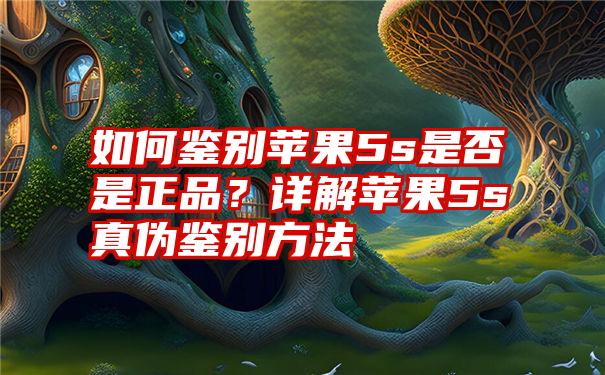 如何鉴别苹果5s是否是正品？详解苹果5s真伪鉴别方法