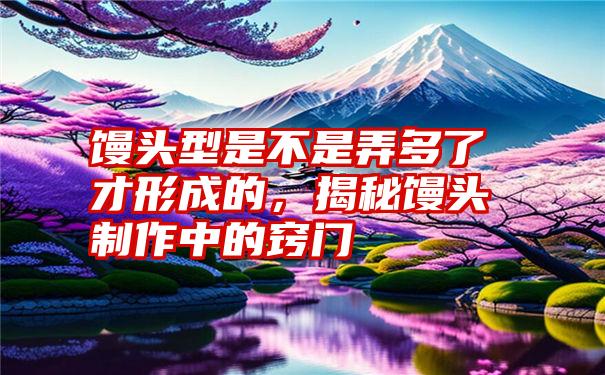 馒头型是不是弄多了才形成的，揭秘馒头制作中的窍门