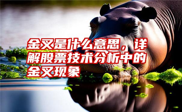 金叉是什么意思，详解股票技术分析中的金叉现象