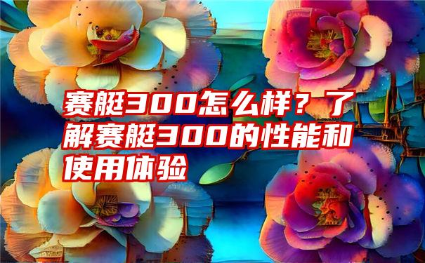 赛艇300怎么样？了解赛艇300的性能和使用体验